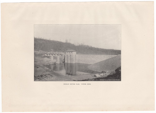 Indian River Dam. The upper east side.